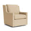 Gigi Upholstered Swivel Armchair-1857080039