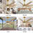 Ariella - Eight Blade Ceiling Fan - Integrated LED-2128242509-2128242495
