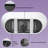 55" Freestanding Glossy White Soaking Acrylic Bathtub With Chrome Toe-Tap Drain