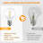 Outdoor 25 - Bulb 50'' Solar Powered String Light