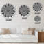Mandala - grande horloge murale traditionnelle-73173992