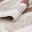 Moodi Modern Shaggy Area Rug Geometric Border Design-122009965-122425643