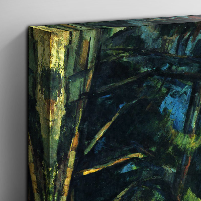 Paul Cezanne - Wrapped Canvas Painting, 35cm H x 50cm W