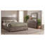 Ensemble de chambre à coucher 3 pièces Kingsley Barrel Oak Eastern King avec lit plateforme de rangement, commode et miroir-1662595213
