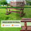 Banc à bascule en bois 44 po-981297280