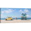 Waiting for the Waves, Miami Beach 1 Piece Wrapped Canvas Wall Art-1181830282