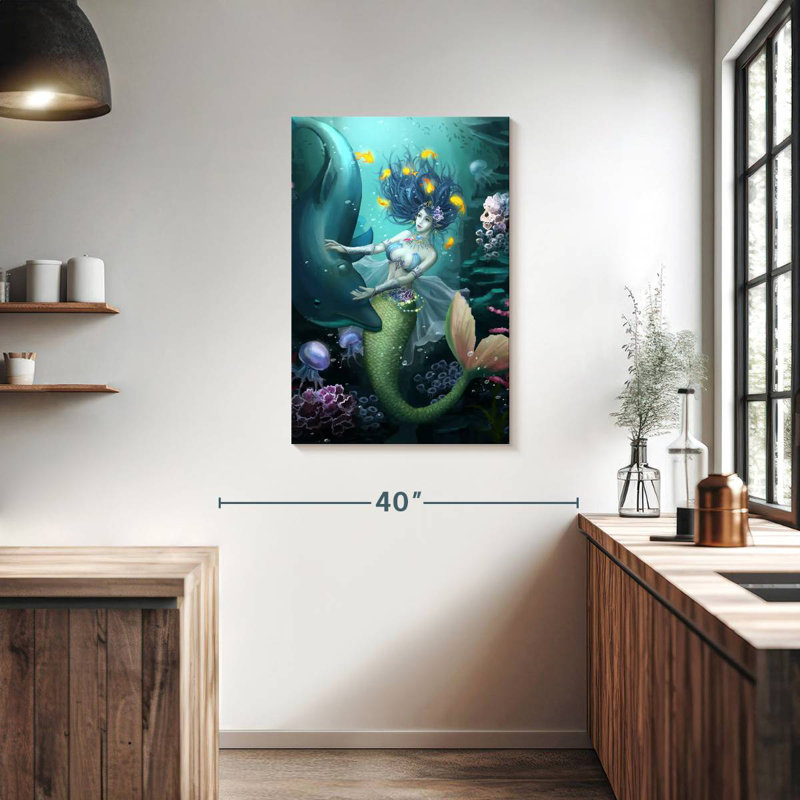 Kelan Mermaid Classic, 36" H x 24" W