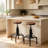 Dicle Swivel Adjustable Height Counter Stool-1871088571-1818652456