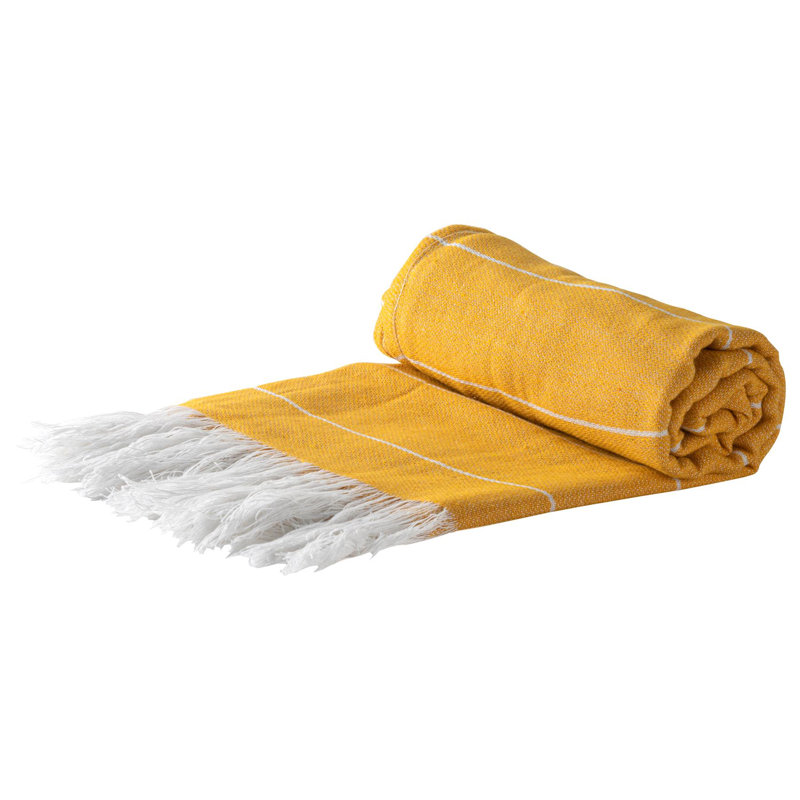 Nicola Spring - Turkish Cotton Bath Towel - 173 x 92cm, Mustard