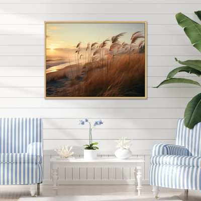 " Minimalism Grass Landscape "