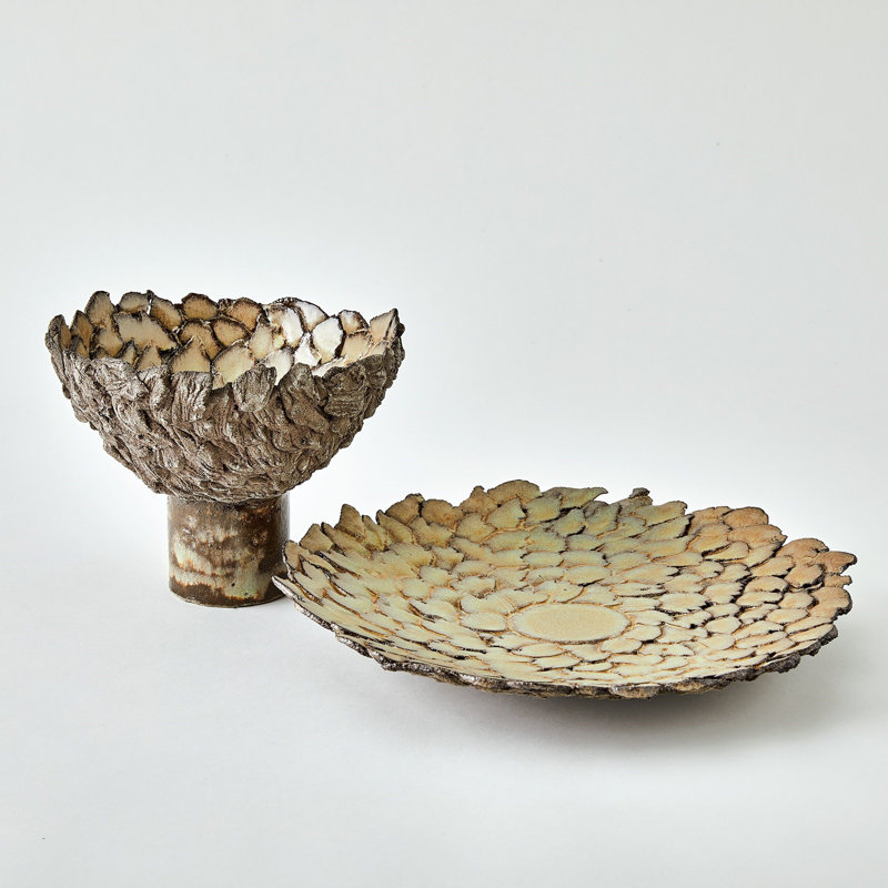 Handmade Stoneware Decorative Bowl