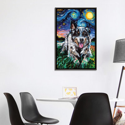 " Australian Cattle Dog Night " by Aja Trier
