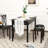 Solid Wood Counter Stool-349881914