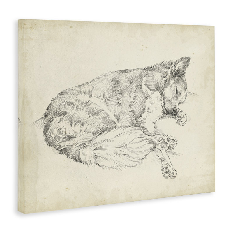 Art antique sur toile, par Ethan Harper, H 16 po x l 20 po