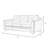 Lamontagne 86'' Leather Sofa-1837526535