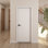 Dalle de porte intérieure moulée 30 po x 80 po