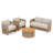 4 - Person Outdoor Seating Group With Cushions