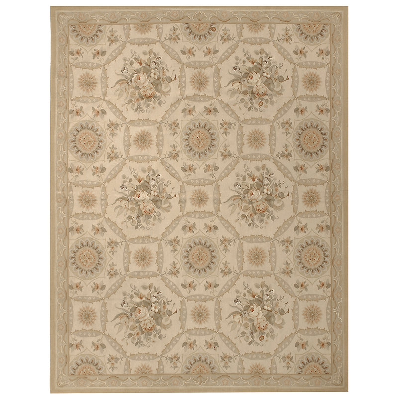 Wool Oriental Area Rug, Rectangle 4' x 8'