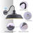 18 Inch Large Gooseneck Barn Light Outdoor, Exterior Black Barn Light with Dusk to Dawn Sensor Waterproof and Rust-Resistant Wall Light for Farmhouse, Porch, Patio, Gooseneck Lighting-1859264760