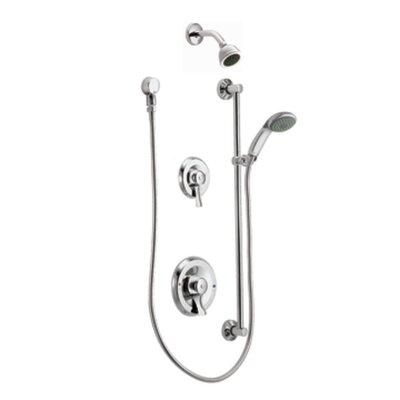 Commercial Pressure Balanced Complete Shower System with Posi-TempÂ® -  Moen, 8342EP15