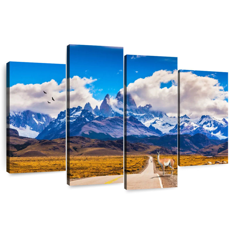 Alvord Highway to Mount Fitz Roy, H 48 po x l 75 po