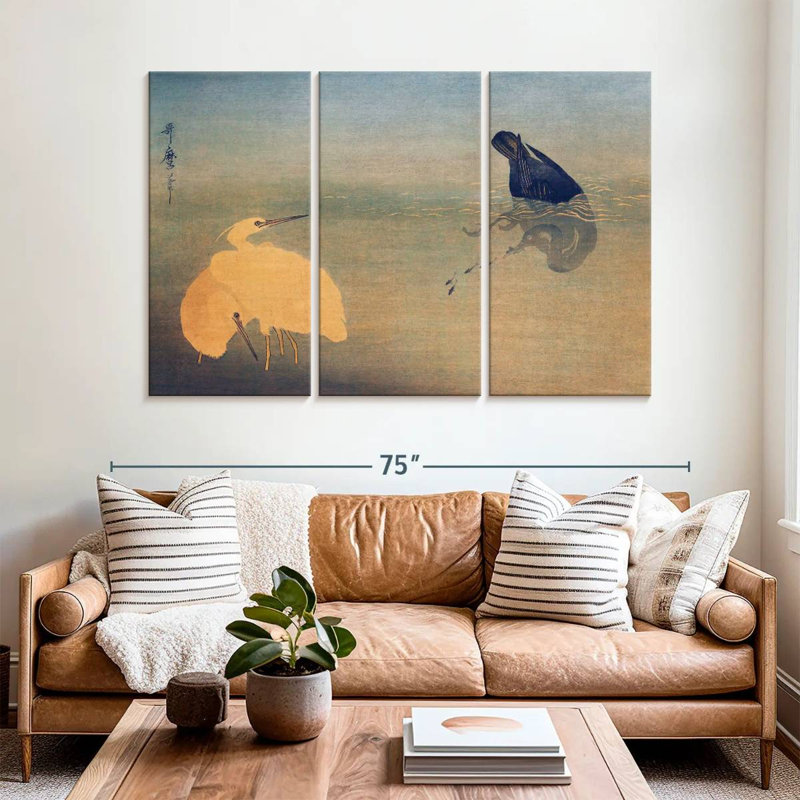 U To Shirasagi, 42" H x 65" W