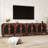 4-Door Sideboard with Adjustable Shelves