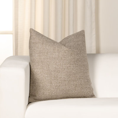 Eevi Hazelnut 20" x 20" Throw Pillow