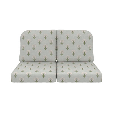 Amala Sunbrella® Indoor/Outdoor Loveseat Cushion
