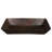 20" Rectangular Vessel Hand Hammered Copper Sink