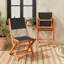 Khan Folding Patio Dining Dining Chair with Cushion-1131844077