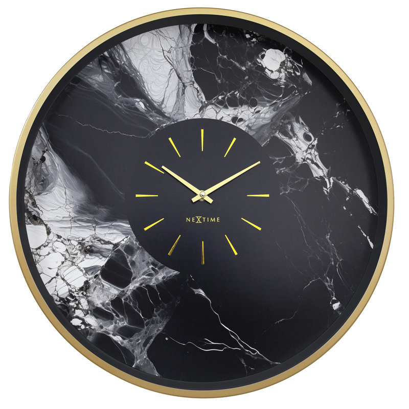 Modern Classic Aluminium Wall Clock