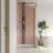 36"W X 36"D X 72"H Framed Square Reversible Shower Enclosure