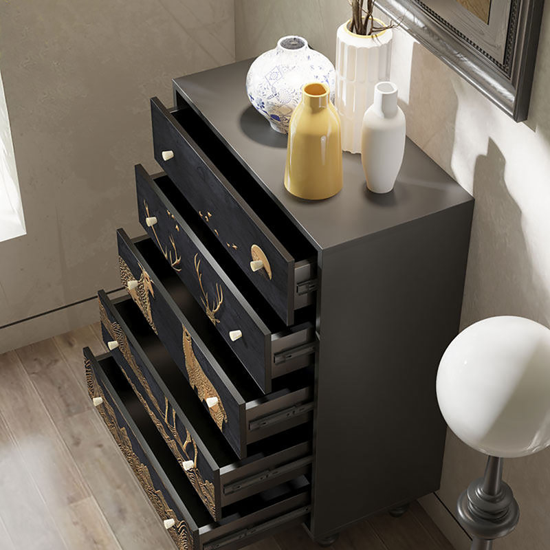 Armoire de décoration vintage French Light Luxury Home