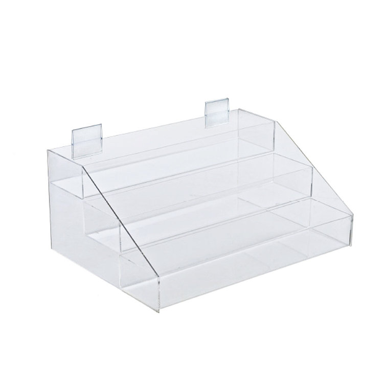 Three-Tier Slatwall Step Display