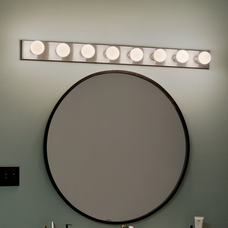 Chaisson 8 - Light Bath Bar, Brushed Nickel