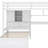 Karanfila Twin Over Twin Loft Bed With Built-In Desk And Staircase, With Storage Compartments And Shelves-1626211047