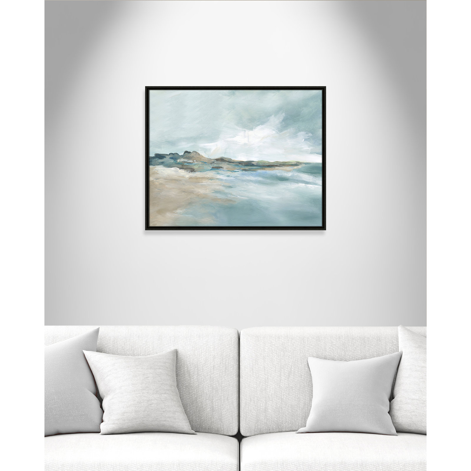 Sandpoint Print by Carol Robinson, Espresso, 23.5" H x 29.5" W