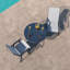 Dauda 2 - Person Patio Dining Set Umbrella Hole Included Round Table-1528129082