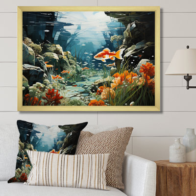 Aquariums Aquatic Assemblage An - reproduction