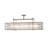 Ioana 6 - Light Steel Square/Rectangle Pendant