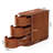 Pazmora 3 - Drawer Solid Wood End Table No assembly required-1900337455