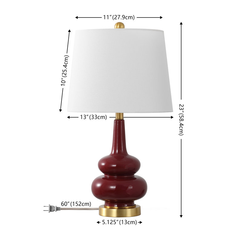 Evie 23" Ceramic Table Lamp