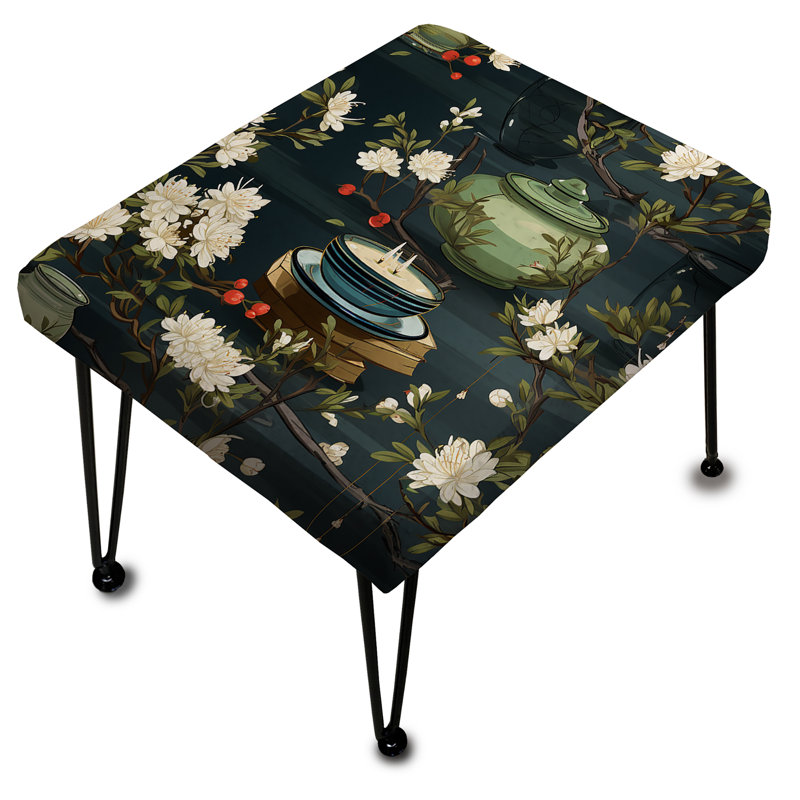 Serene Tea Cerémonie - Repose-pieds rectangulaire chinois