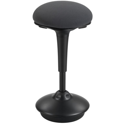 Tabouret debout réglable réglable à bascule, gris foncé