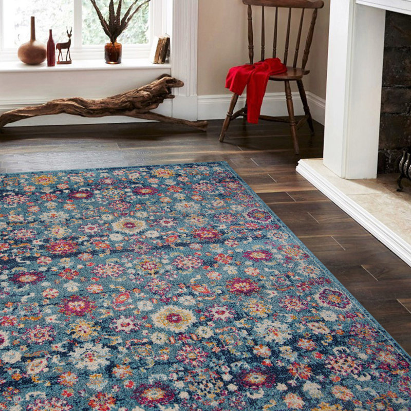 Newfields Floral 160cm X 230cm Area Rug
