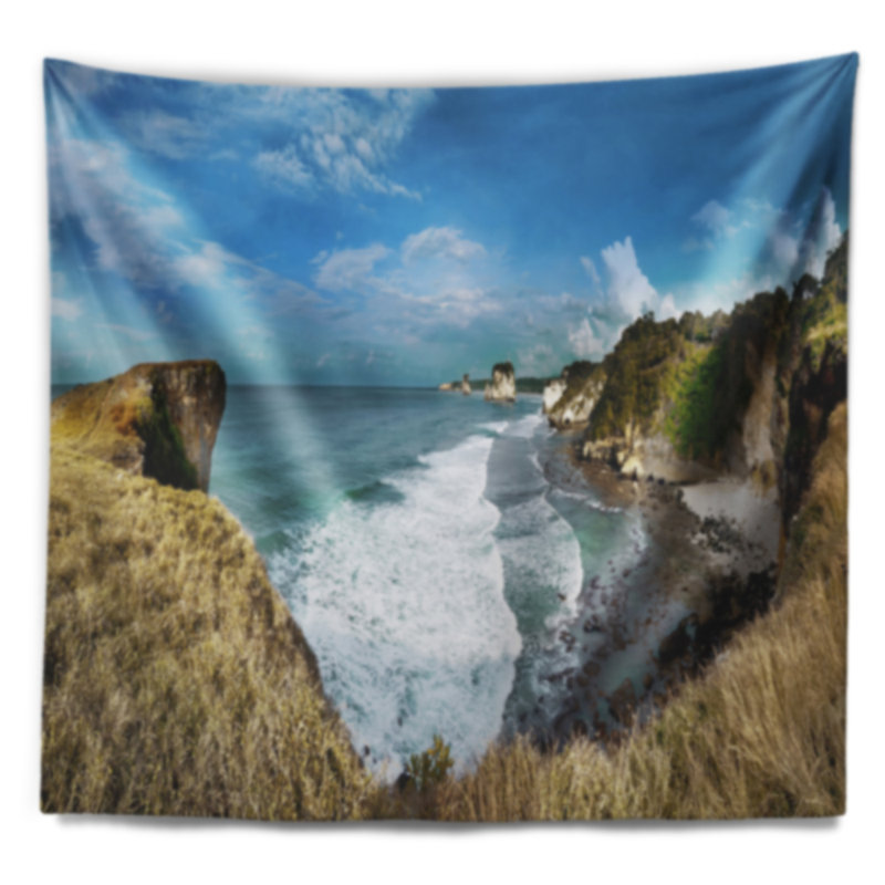 Polyester Tapestry, 78" H x 92" W