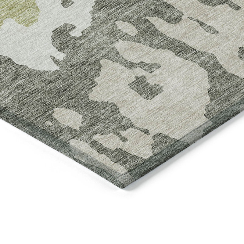  Chayden Area Rug with Non-Slip Backing, Rectangle 1'8" x 2'6"