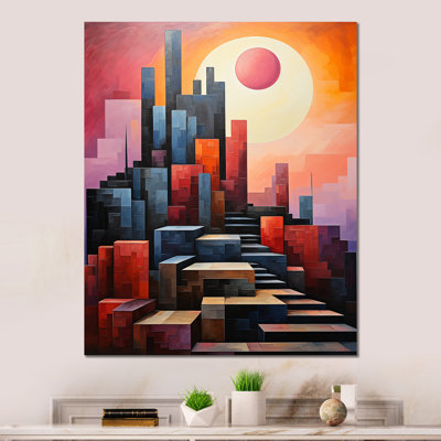 " Monuments Unveiled Sunsets I "