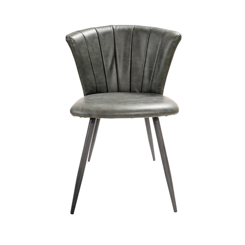 48cm H Upholstered Side Chair in Green